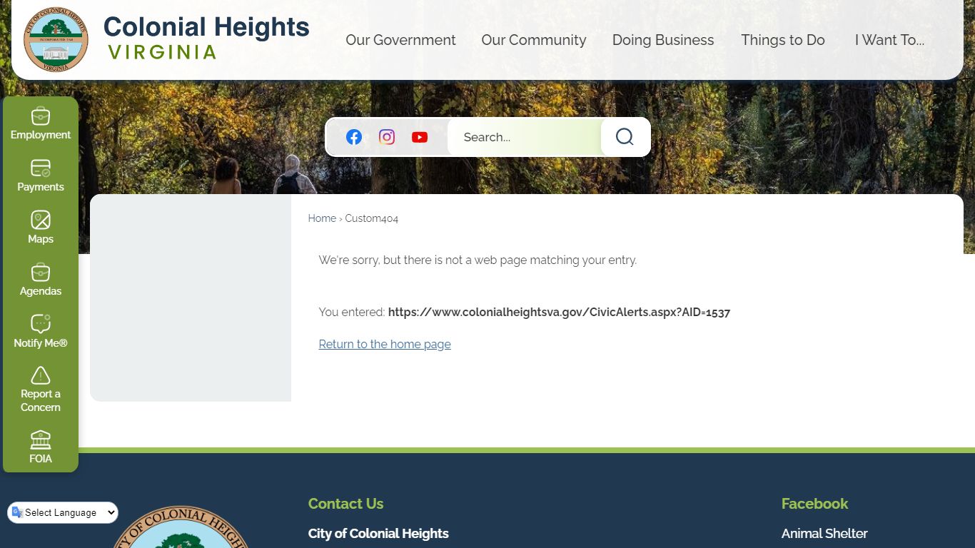 News, Events, Public Notices • City of Colonial Heights Surp